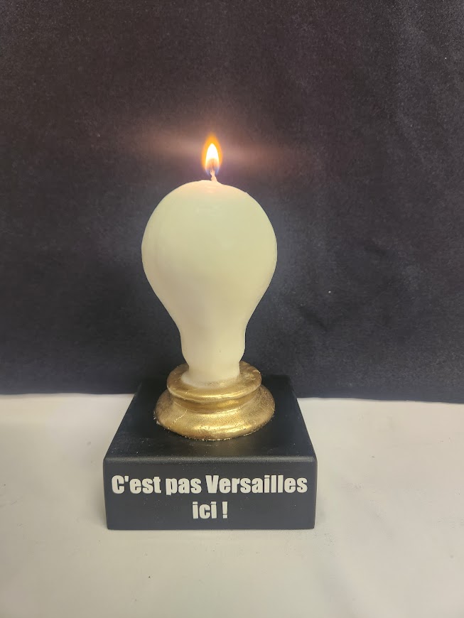 Bougie en ampoule : quand la déco rencontre l’humour