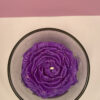 Bougie Fête des Mères : Grande Rose Violette - Thumbnail Image 3