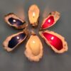 Bougies huitres bleu blanc rouge - Thumbnail Image 2