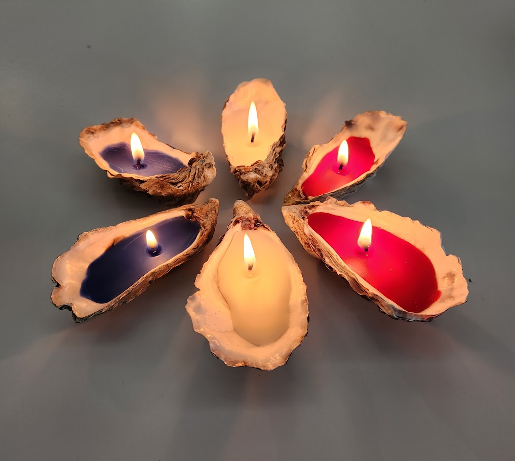 Bougies huitres bleu blanc rouge – Image 1