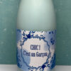 Bougie bouteille de Champagne Bleue : Chic ! C'est un garçon - Thumbnail Image 2