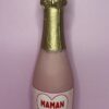 Bougie bouteille de Champagne Fête des Mères : Maman je t'aime - Thumbnail Image 1