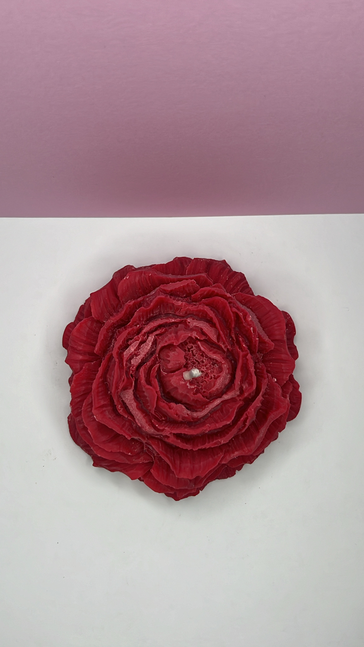 Bougie Fêtes des Mères : Camélia Rouge – Image 2
