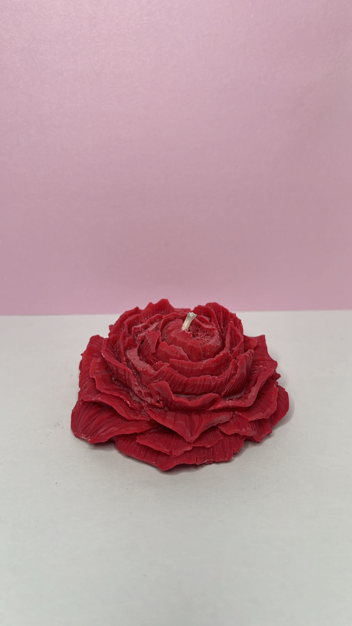 Bougie Fêtes des Mères : Camélia Rouge – Image 1