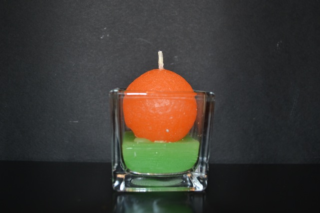 Bougie balle de golf verrine – Image 2