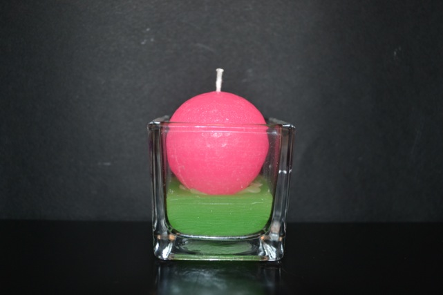 Bougie balle de golf verrine – Image 4