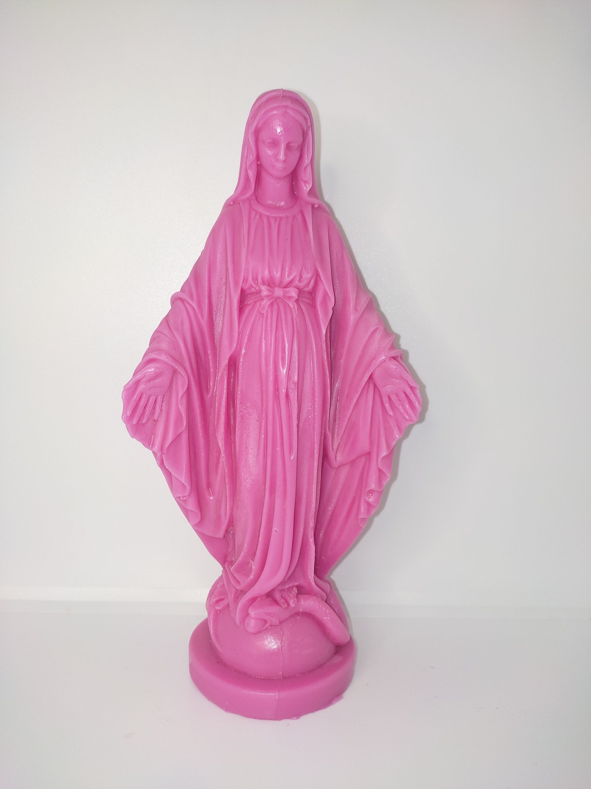 Statue Vierge Miraculeuse en cire – Image 2