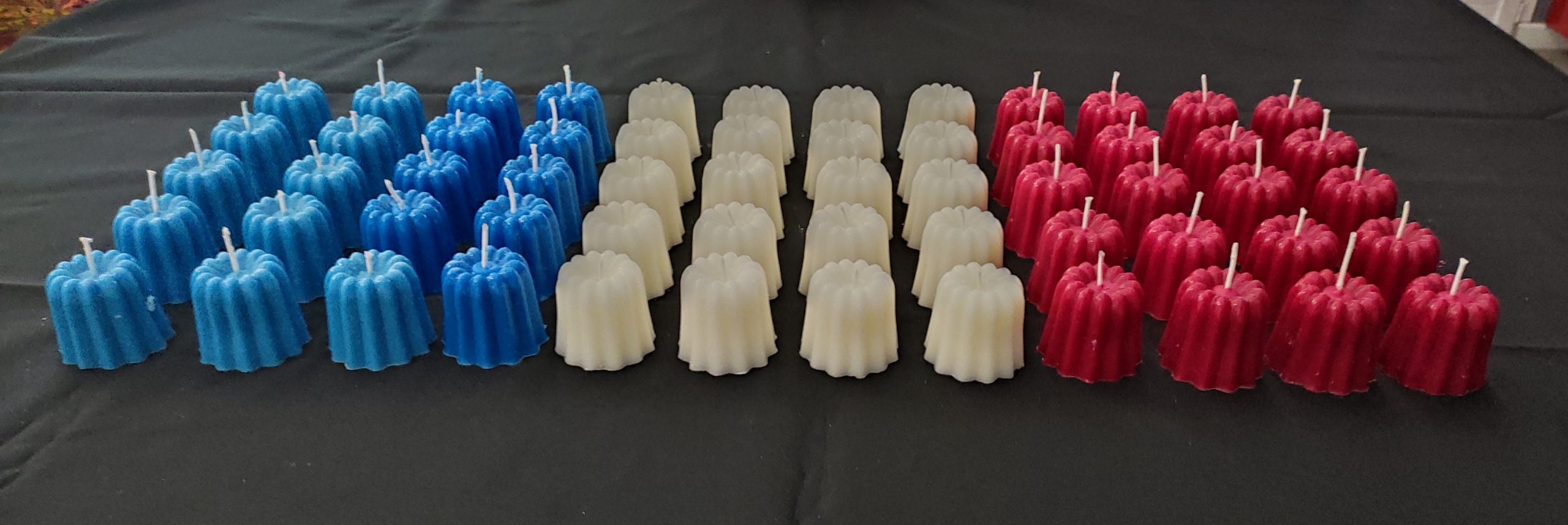 Bougies canelés bleu blanc rouge – Image 4