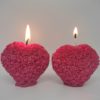 Bougies cœur Saint Valentin cadeau original - Thumbnail Image 3