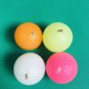Bougies balles de golf colorées (x4) - Thumbnail Image 2