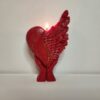 Bougie cœur et ailes – Bougie artisanale Saint-Valentin originale - Thumbnail Image 4