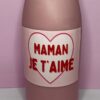 Bougie bouteille de Champagne Fête des Mères : Maman je t'aime - Thumbnail Image 2
