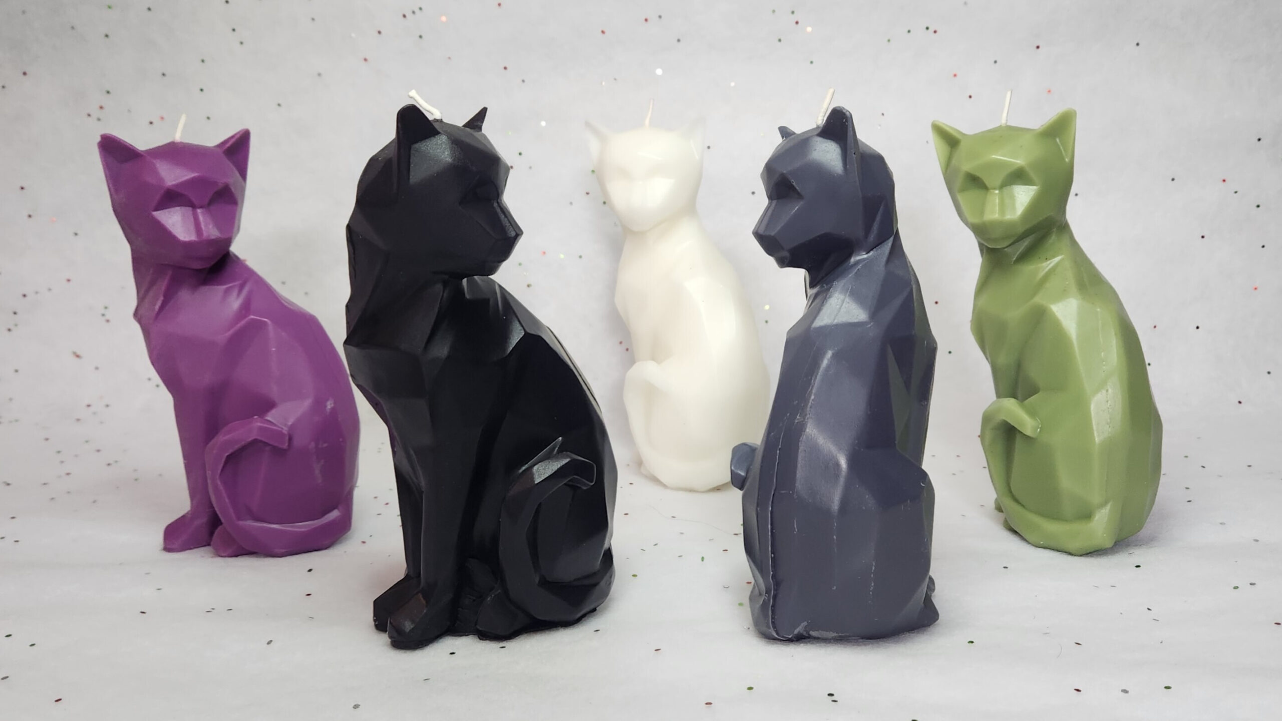 bougie chat décorative et originale